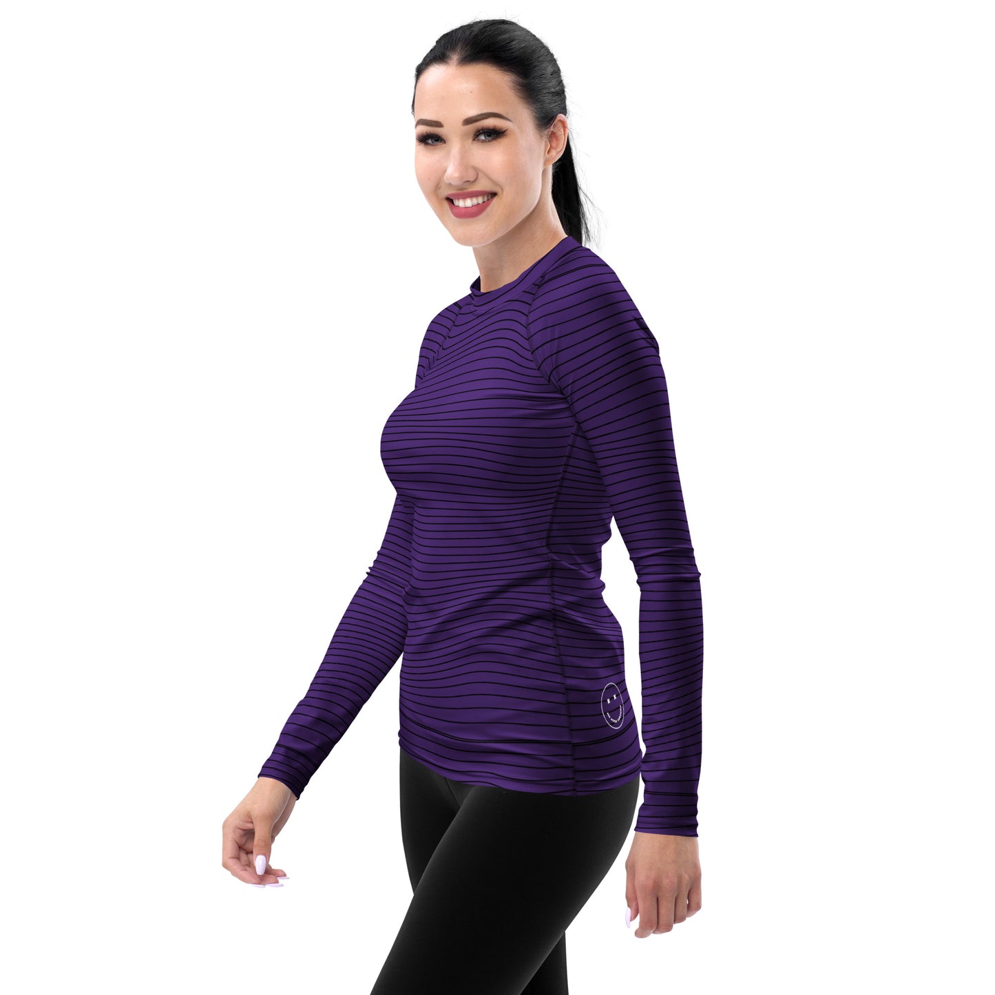 Women's Purple Wave Rashguard