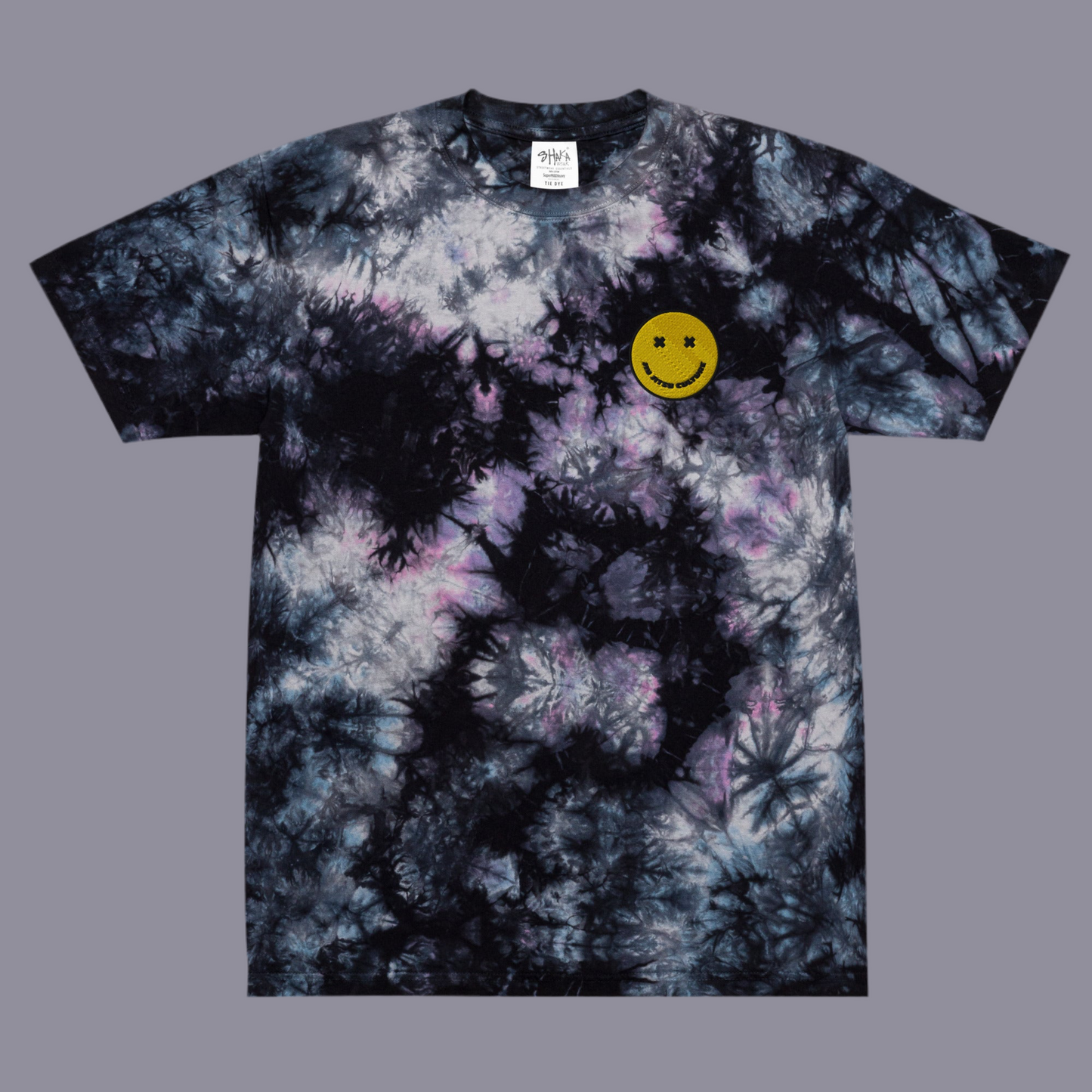 Oversized Smiley Tie Dye