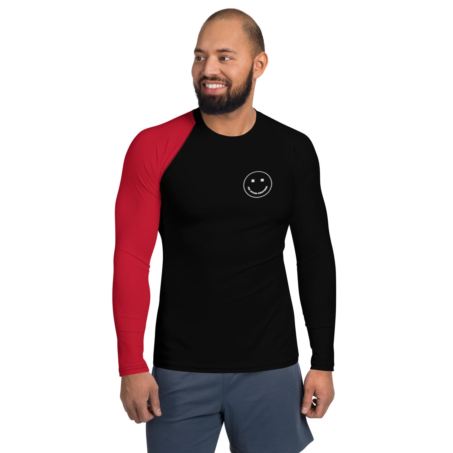 Ranked Smiley - Black/Red