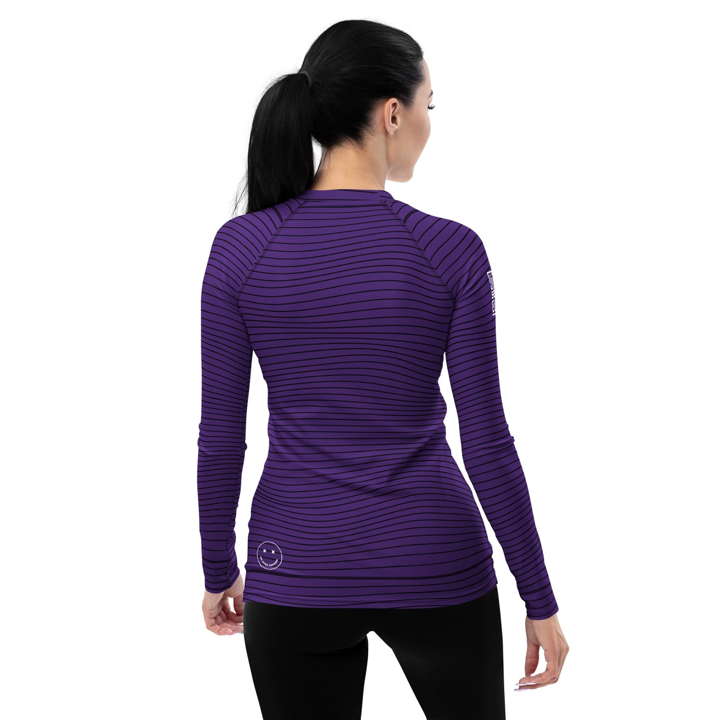 Women's Purple Wave Rashguard
