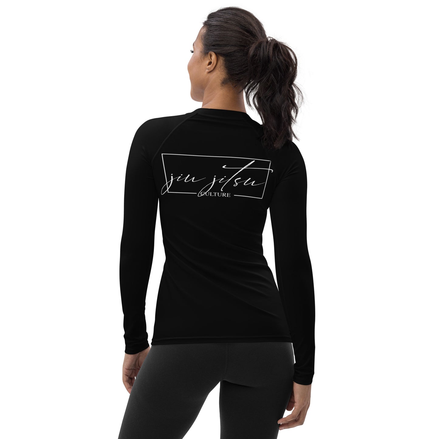 Women's Script Rash Guard