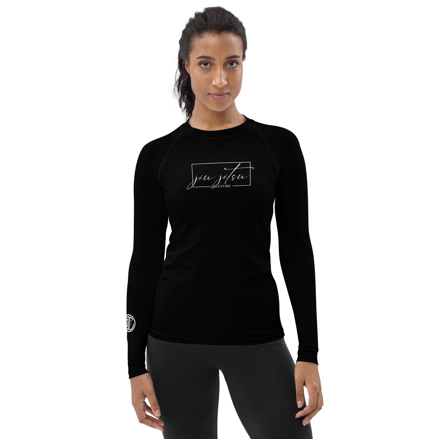 Women's Script Rash Guard