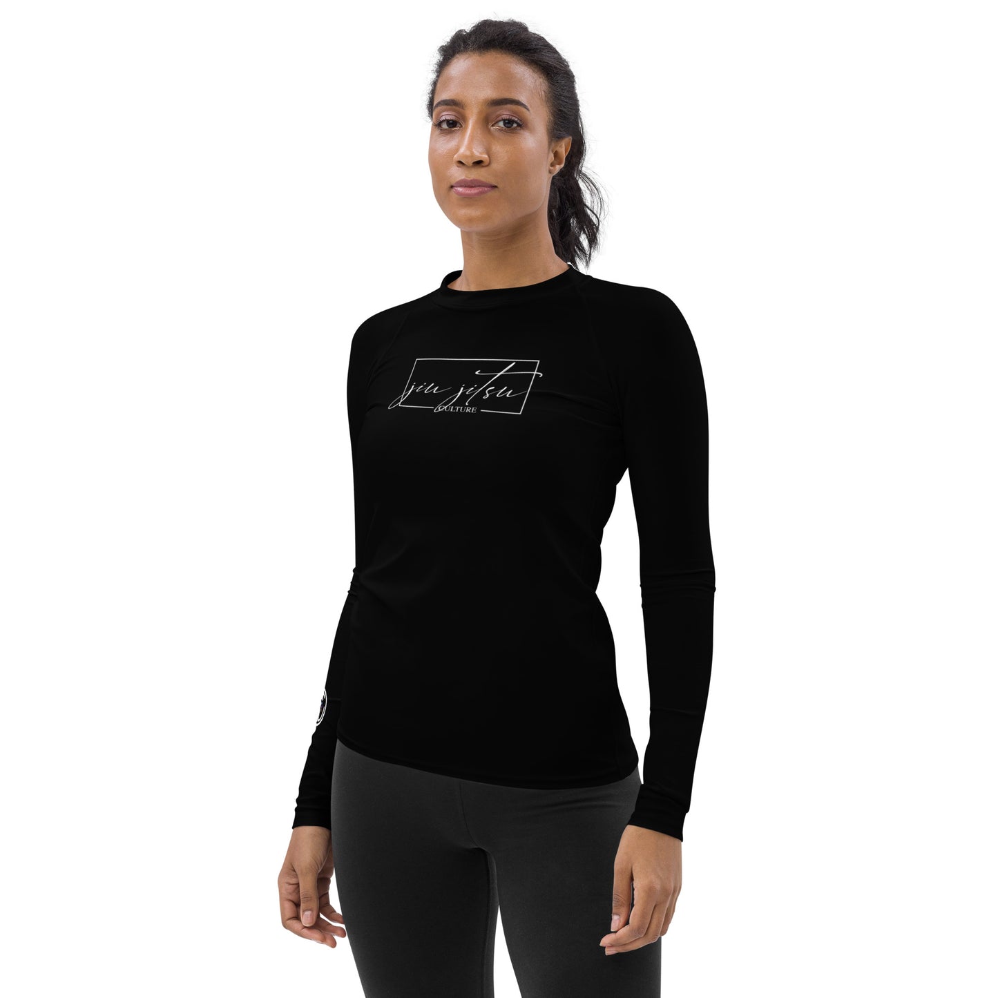 Women's Script Rash Guard