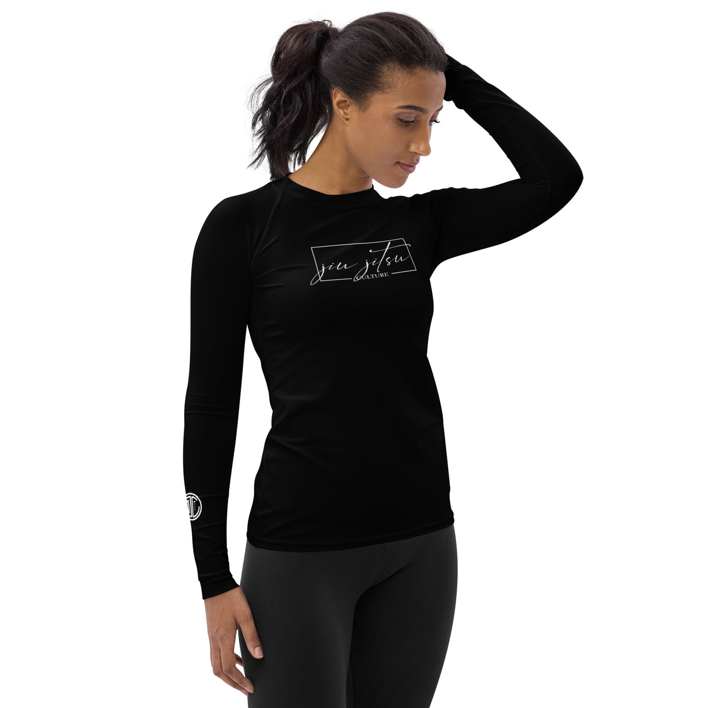 Women's Script Rash Guard