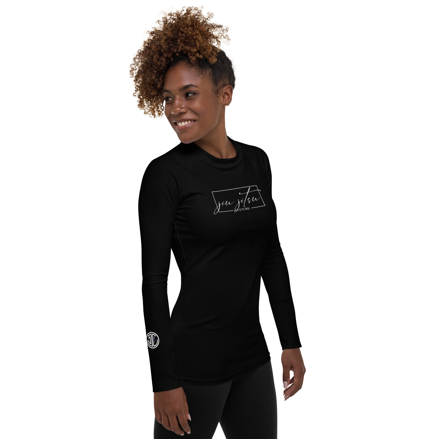 Women's Script Rash Guard