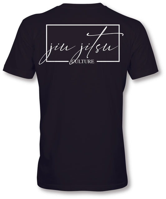 Black Script Tee