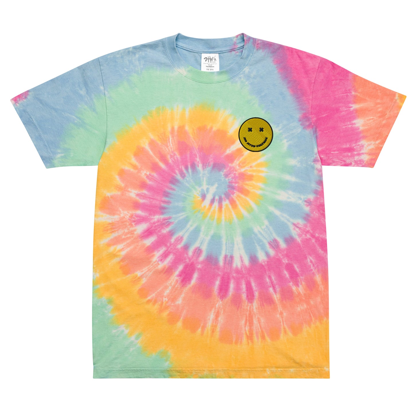 Oversized Smiley Tie Dye